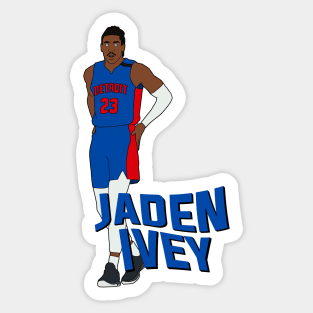 Jaden Ivey Vintage Sticker